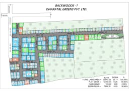 Master plan of Backwoods 1 project by Dharatal Greens